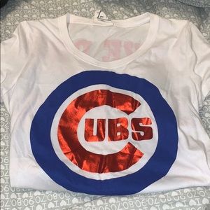 PINK Victoria’s Secret Cubs shirt